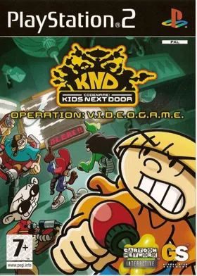 Codename - Kids Next Door - Operation - V.I.D.E.O.G.A.M.E box cover front